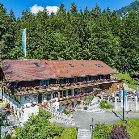 Groebl-Alm Haus Zur Schoenen Aussicht Graswang Exterior foto