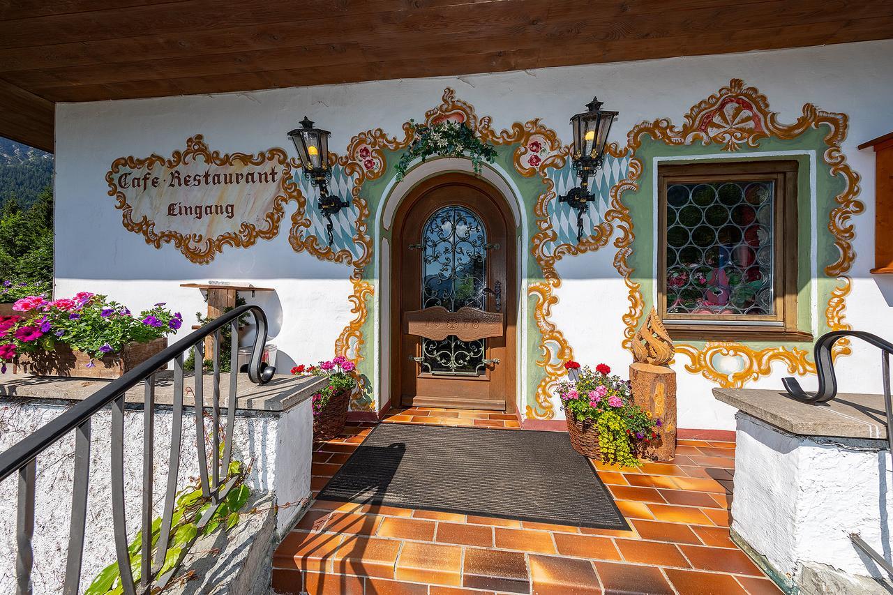Groebl-Alm Haus Zur Schoenen Aussicht Graswang Exterior foto