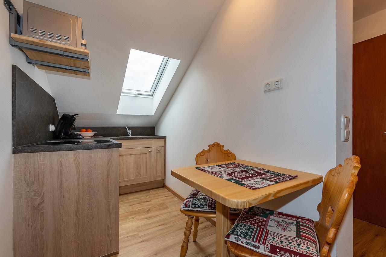 Groebl-Alm Haus Zur Schoenen Aussicht Graswang Exterior foto